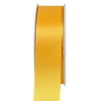 Taftband, sonnengelb: 40mm breit / 50m-Rolle, mit feiner Webkante. Taftband, sonnengelb: 40mm breit / 50m-Rolle, mit feiner Webkante.