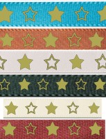 Übersicht Sternenband: 25mm breit / 25m-Rolle Übersicht Sternenband: 25mm breit / 25m-Rolle