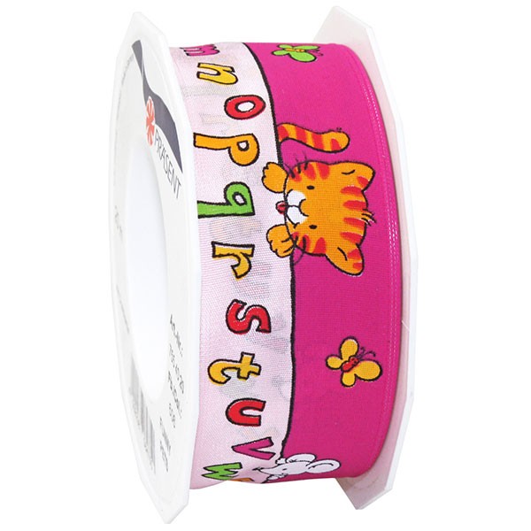 Geschenkband: FUNNY PETS, 40mm breit / 20m-Rolle