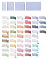 Organzaband: Breiten- und Farbenauswahl Organzaband: Breiten- und Farbenauswahl