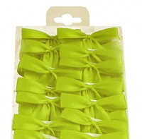 Fertig-Schleifen 2-Flügel, lindgrün = 100 Stück-Box Fertig-Schleifen 2-Flügel, lindgrün = 100 Stück-Box