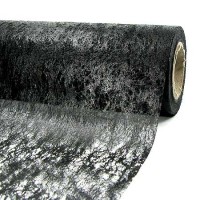 Dekovlies, 230mm breit / 20m-Rolle, schwarz Dekovlies, 230mm breit / 20m-Rolle, schwarz