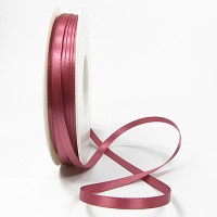 Satinband-SINFINITY, altrosa: 6mm breit / 50m-Rolle, mit feiner Webkante Satinband-SINFINITY, altrosa: 6mm breit / 50m-Rolle, mit feiner Webkante