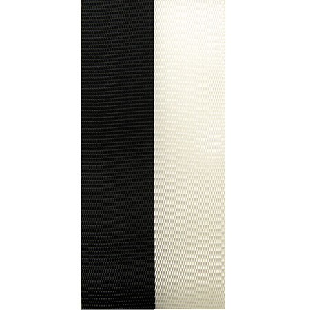 Vereinsband Schützenband, schwarz-weiss, 40mm breit / 25m-Rolle