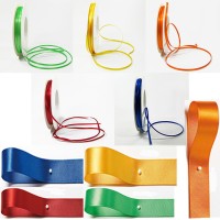 Satinband-Set Basic: 5 Farben je 5m-Länge Satinband-Set Basic: 5 Farben je 5m-Länge