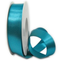 Satinband SINFINITY, dunkeltürkis: 25mm breit / 25m-Rolle, mit feiner Webkante. Satinband SINFINITY, dunkeltürkis: 25mm breit / 25m-Rolle, mit feiner Webkante.