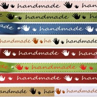 Satinband handmade- Farbauswahl: 15mm breit / 25m-Rolle Satinband handmade- Farbauswahl: 15mm breit / 25m-Rolle