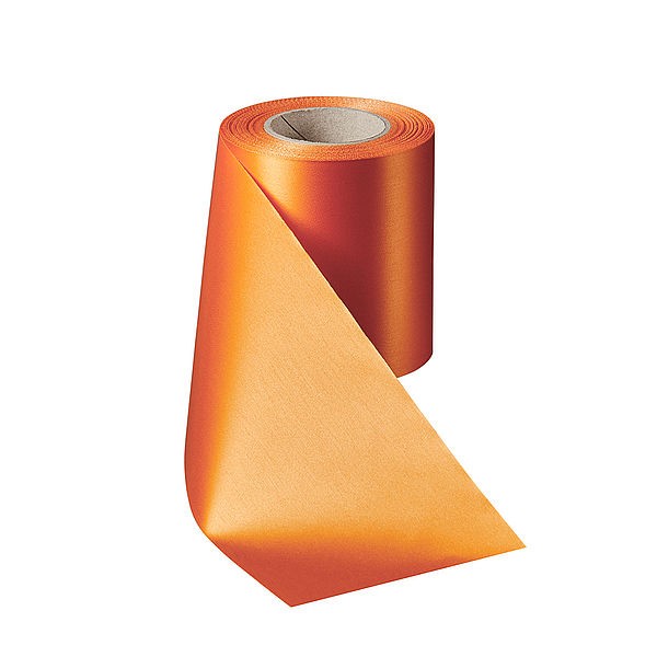 Kranzband SUPER-Satin-UNI, terracotta