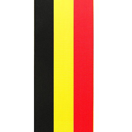 Nationalband Belgien, 10mm breit / 25m-Rolle