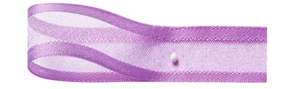 Florband: 25mm breit / 25m-Rolle, lavendel