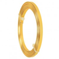 Vorschau: Aluminium-Flachdraht: ca. 5mm x 1mm - 10m-Ring: gelb (40) Vorschau: Aluminium-Flachdraht: ca. 5mm x 1mm - 10m-Ring: gelb (40)