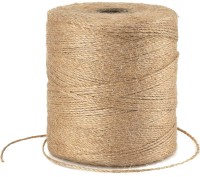 Jutekordel, natur: 2mm breit / 400m-Rolle. Jutekordel, natur: 2mm breit / 400m-Rolle.