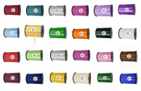 Ringelband: 5mm breit / 500m-Rolle, Farbauswahl Ringelband: 5mm breit / 500m-Rolle, Farbauswahl