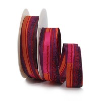 Elements-Dekorband: 25mm breit / 25m-Rolle, mehrfarbig Elements-Dekorband: 25mm breit / 25m-Rolle, mehrfarbig