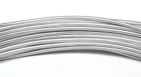 Aluminiumdraht: 2mm Ø - 3 Meter, silber Aluminiumdraht: 2mm Ø - 3 Meter, silber