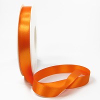 Satinband: 15mm breit / 25m-Rolle, orange. Satinband: 15mm breit / 25m-Rolle, orange.