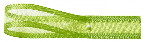 Florband: 15mm breit / 25m-Rolle, lindgrün