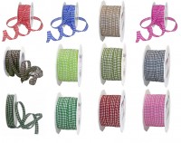 Übersicht Vichy-Karoband 10mm breit: Farbauswahl Übersicht Vichy-Karoband 10mm breit: Farbauswahl