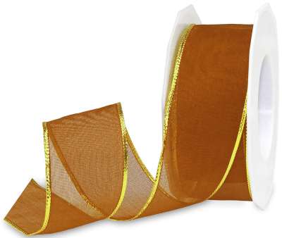 Organza Band 4 Farben - 4cm Breit, 9m Lang Für Geschenkverpackung & Dekoration