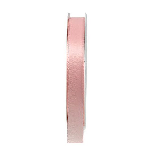 Taftband: 15mm breit / 50m-Rolle, rosa.