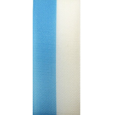 Vereinsband Schützenband, blau-weiss, 55mm breit / 25m-Rolle