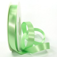 Satinband SINFINITY, hellgün: 15mm breit / 25m-Rolle, mit feiner Webkante. Satinband SINFINITY, hellgün: 15mm breit / 25m-Rolle, mit feiner Webkante.