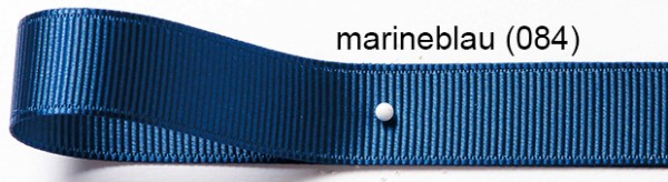 Ripsband - marineblau (084)