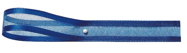 Florband: 15mm breit / 25m-Rolle, royalblau