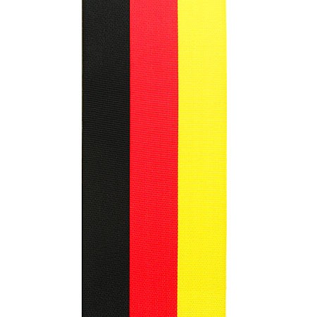 Nationalband Deutschland: 75mm breit / 25m-Rolle.