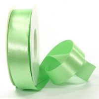 Satinband SINFINITY, hellgün: 25mm breit / 25m-Rolle, mit feiner Webkante.  Satinband SINFINITY, hellgün: 25mm breit / 25m-Rolle, mit feiner Webkante.