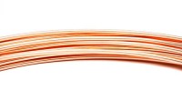 Aluminiumdraht: 2mm Ø - 3 Meter, kupfer Aluminiumdraht: 2mm Ø - 3 Meter, kupfer