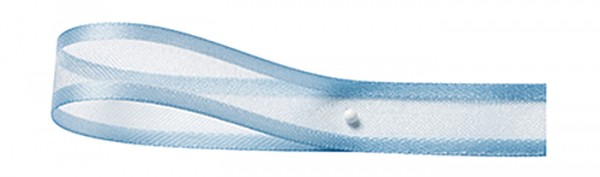 Florband: 15mm breit / 25m-Rolle, hellblau