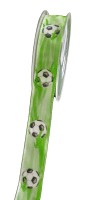 Fußball-Dekorband: 25 mm breit / 20 Meter Fußball-Dekorband: 25 mm breit / 20 Meter