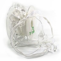 Prince & Princess Babyband: 25mm breit / 3m-Rolle, weiß-transparent. Prince & Princess Babyband: 25mm breit / 3m-Rolle, weiß-transparent.