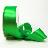 Satinband-SINFINITY, apfelgrün: 38mm breit / 25m-Rolle, mit feiner Webkante Satinband-SINFINITY, apfelgrün: 38mm breit / 25m-Rolle, mit feiner Webkante