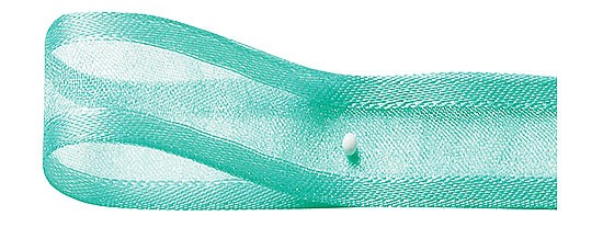 Florband: 25mm breit / 25m-Rolle, türkis