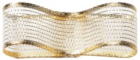 Goldband-IMPERIAL: 38mm breit / 25m-Rolle, mit Drahtkante Goldband-IMPERIAL: 38mm breit / 25m-Rolle, mit Drahtkante