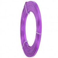 Vorschau: Aluminium-Flachdraht: ca. 5mm x 1mm - 10m-Ring: lavendel (25) Vorschau: Aluminium-Flachdraht: ca. 5mm x 1mm - 10m-Ring: lavendel (25)