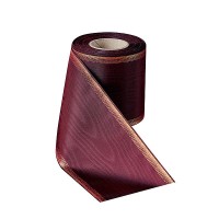 Kranzband Verzugs-Moiré OMBRÉ, rubinrot Kranzband Verzugs-Moiré OMBRÉ, rubinrot