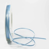 Satinband SINFINITY, hellblau: 3mm breit / 50m-Rolle, mit feiner Webkante. Satinband SINFINITY, hellblau: 3mm breit / 50m-Rolle, mit feiner Webkante.