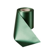 Kranzband SUPER-Satin-UNI, flaschengrün Kranzband SUPER-Satin-UNI, flaschengrün