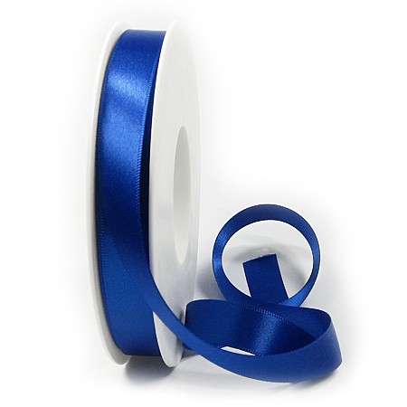 Satinband-SATINA: 15mm breit / 50m-Rolle, royalblau