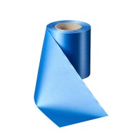 Kranzband SUPER-Satin-UNI, kobaltblau Kranzband SUPER-Satin-UNI, kobaltblau