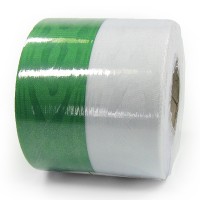 Vereinsband Schützenband, grün-weiss, 75mm breit / 25m-Rolle, mit Moiré-Struktur. Vereinsband Schützenband, grün-weiss, 75mm breit / 25m-Rolle, mit Moiré-Struktur.