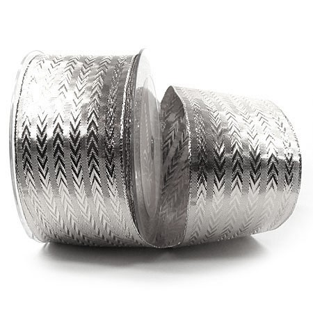 Silberband-STYL, 60mm breit / 25m-Rolle